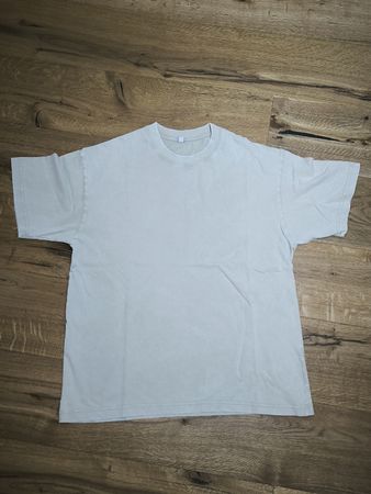 100% Baumwoll T-Shirt, Beige, Oversized, Grösse L, Neu
