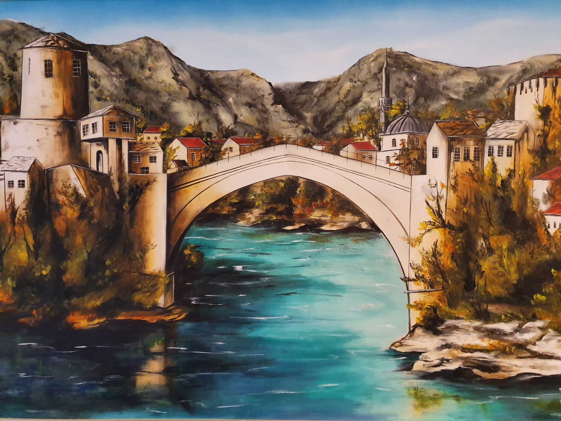Dipinti: Mostar Gemälde – Usato da Altendorf venduto da MiriCaj 1