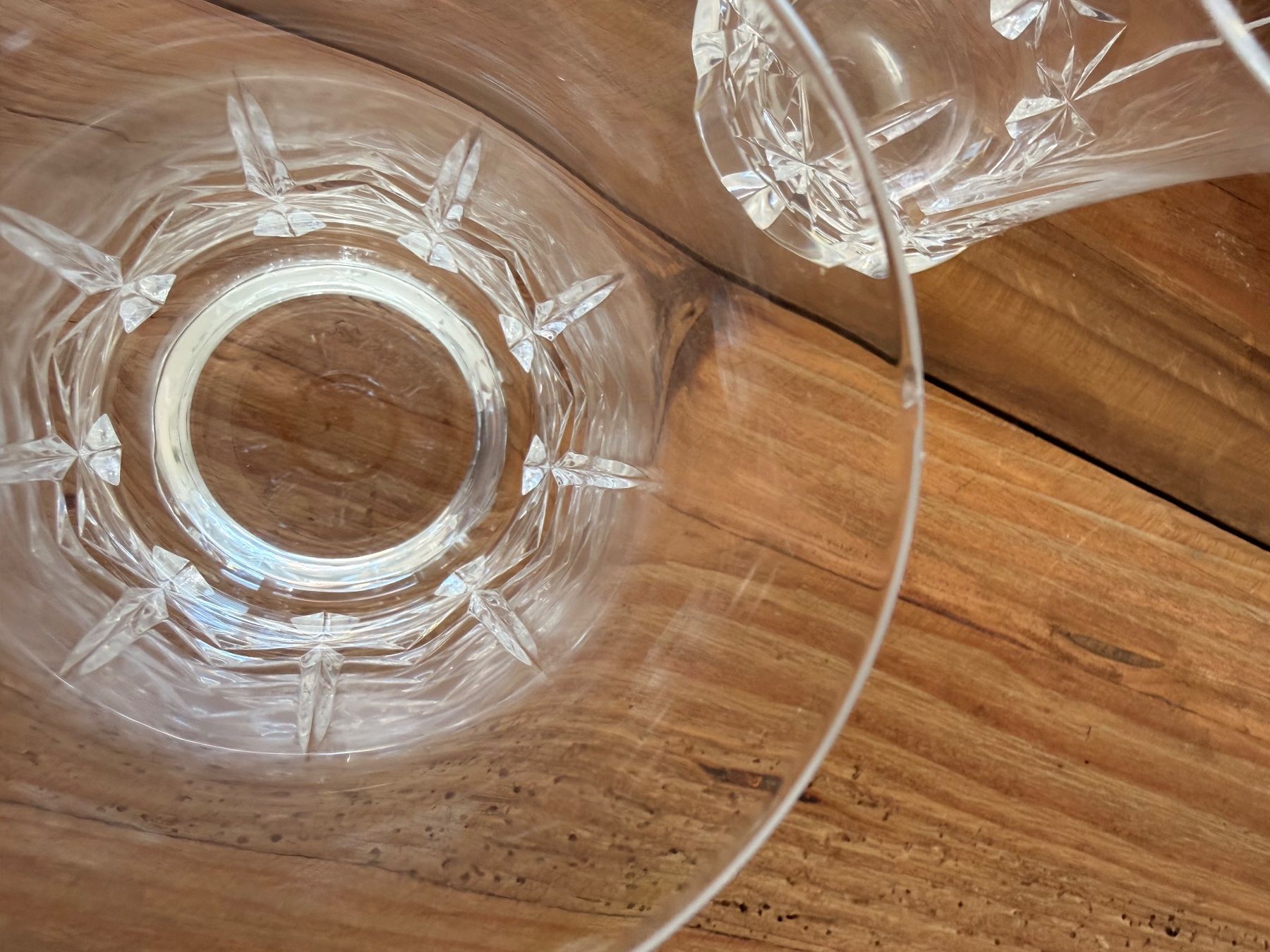 Bicchieri: 5 Kristallgläser / Wassergläser mit Sternmuster – Usato da Adligenswil venduto da mypremium-shop 3