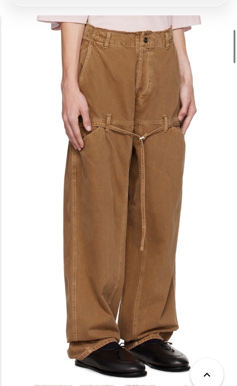 Jeans: Jacquemus Criollo Baggy Cargo / Bondage Cargo / Strap Cargo – Nuovo e nell'imballaggio originale da Kaltbrunn venduto da LuxShop