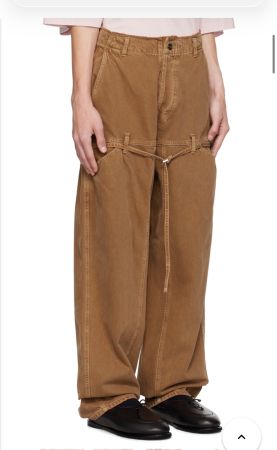 Jacquemus Criollo Baggy Cargo / Bondage Cargo / Strap Cargo