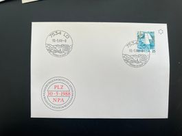 Lü Erstagbrief-Werbe-Stempel  (M885)