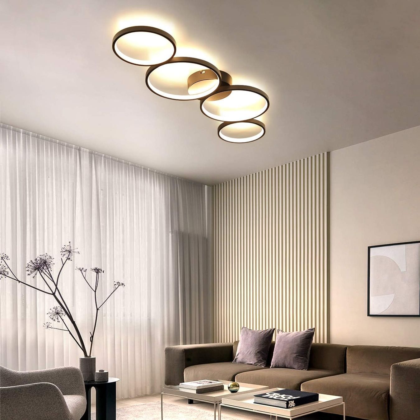Lampadari & plafoniere: LED Deckenlampe Modern 4 Flammig in Ringoptik Deckenleuchte – Nuovo e nell'imballaggio originale da Zürich venduto da Novamart 2