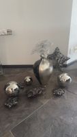 Bezauberndes Deko Set - Vase, Sterne, Kugeln