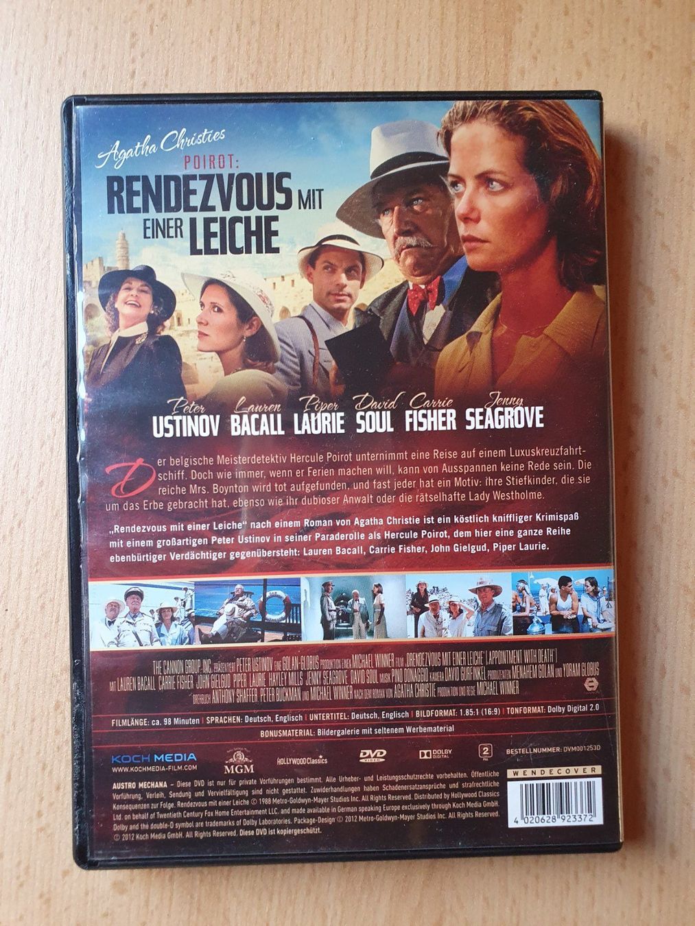 Tutti i DVDs: DVD - Rendezvous mit einer Leiche - Agatha Christie – Usato da St. Margarethen TG venduto da Schachmatt 1