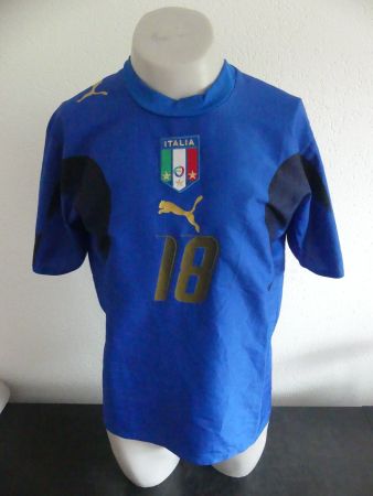 Home, Italia 2006 Inzaghi, maillot vintage de football, M