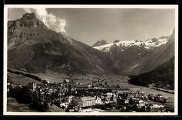 Engelberg, Ansicht mit Hahnen und Spann