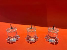 Swarovski 3 x Kerzenständer
