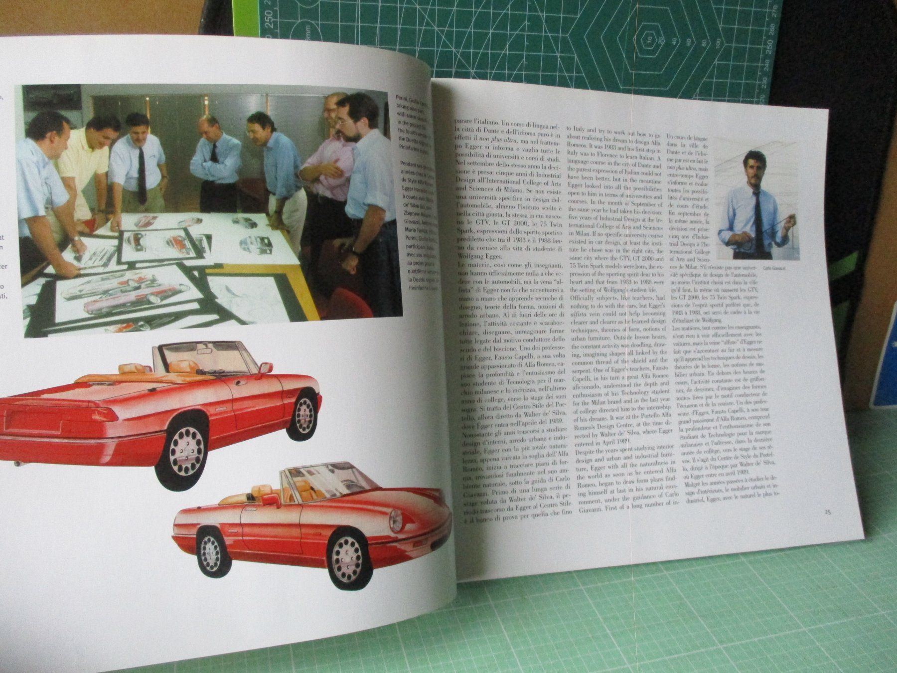 Libri: Wolfgang Egger: Alfa Romeo Buch - Softcover – Usato da Ottikon Gossau ZH venduto da hokuspokus 3