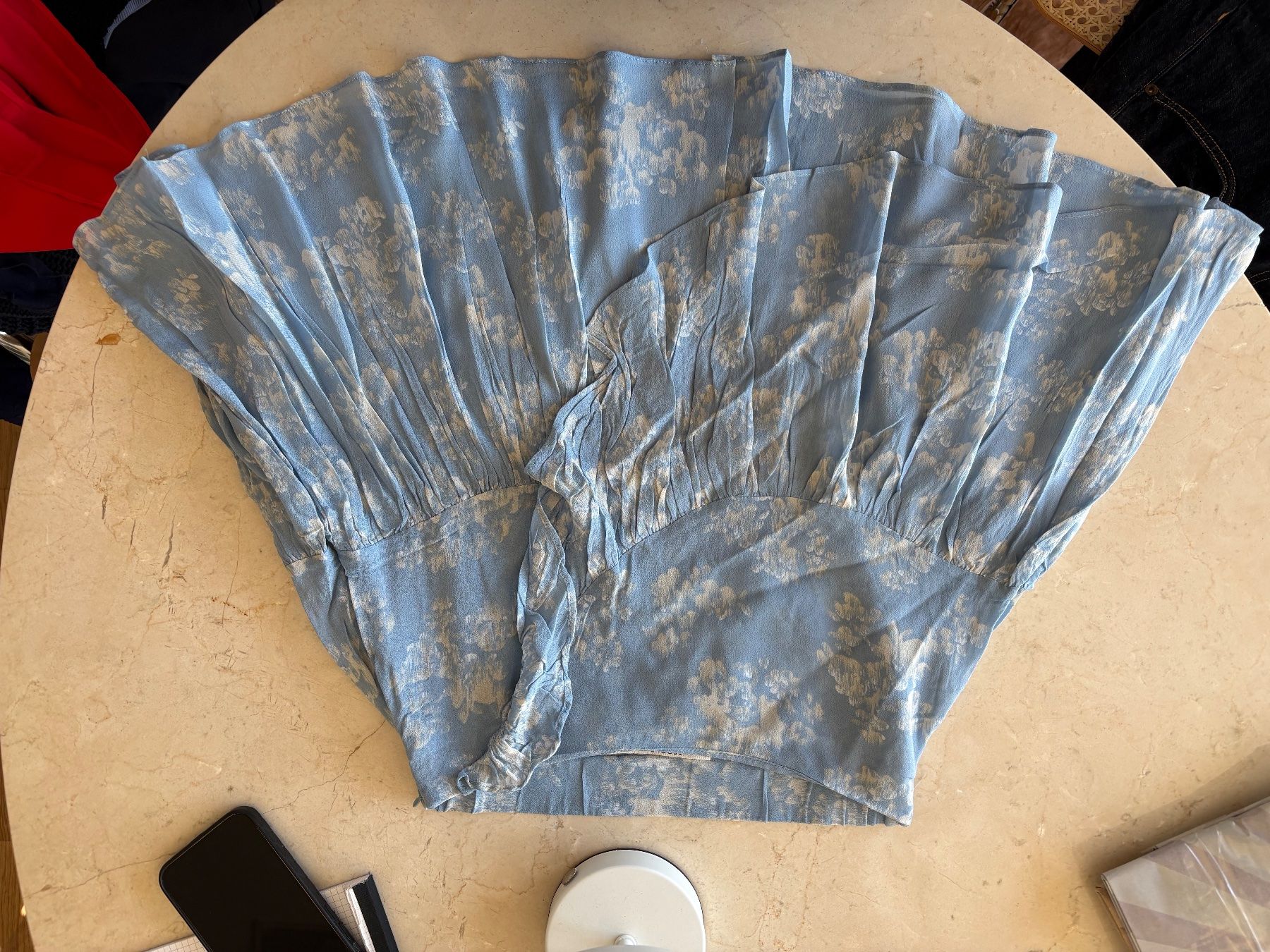 Gonne: Jupe Second Female à fleurs bleues taille XS – Usato da Zürich venduto da mcotti01 7