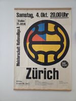 FC Basel Matchplakat 1975