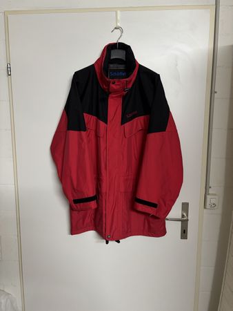 Schöffel Jacke rot/schwarz Grösse L guter Zustand