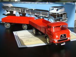 Märklin Krupp Lastwagen 18035 Metall Replika m Anhänger ovp