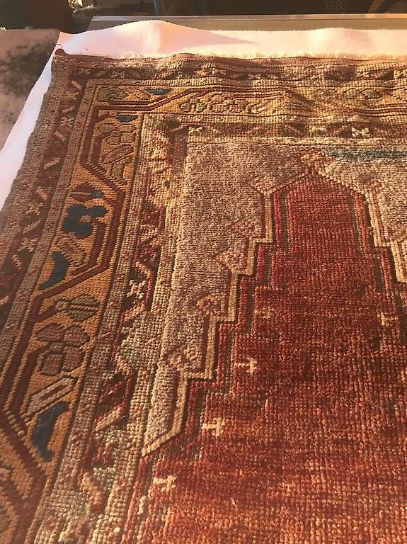 Tappeti: Tapis de prière Turque, plus de 100 ans – Usato da Verbier venduto da rene0102 1