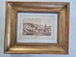 J.Weibel, Radierung  28. Jan. 1823 Ablentschen