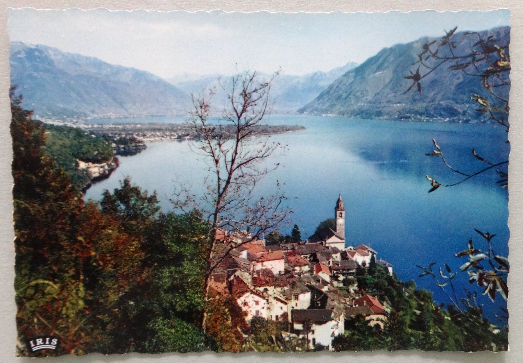 Ansichtskarten: Ronco s/Ascona (Lago Maggiore) – Gebraucht aus Fétigny von Billy2miny