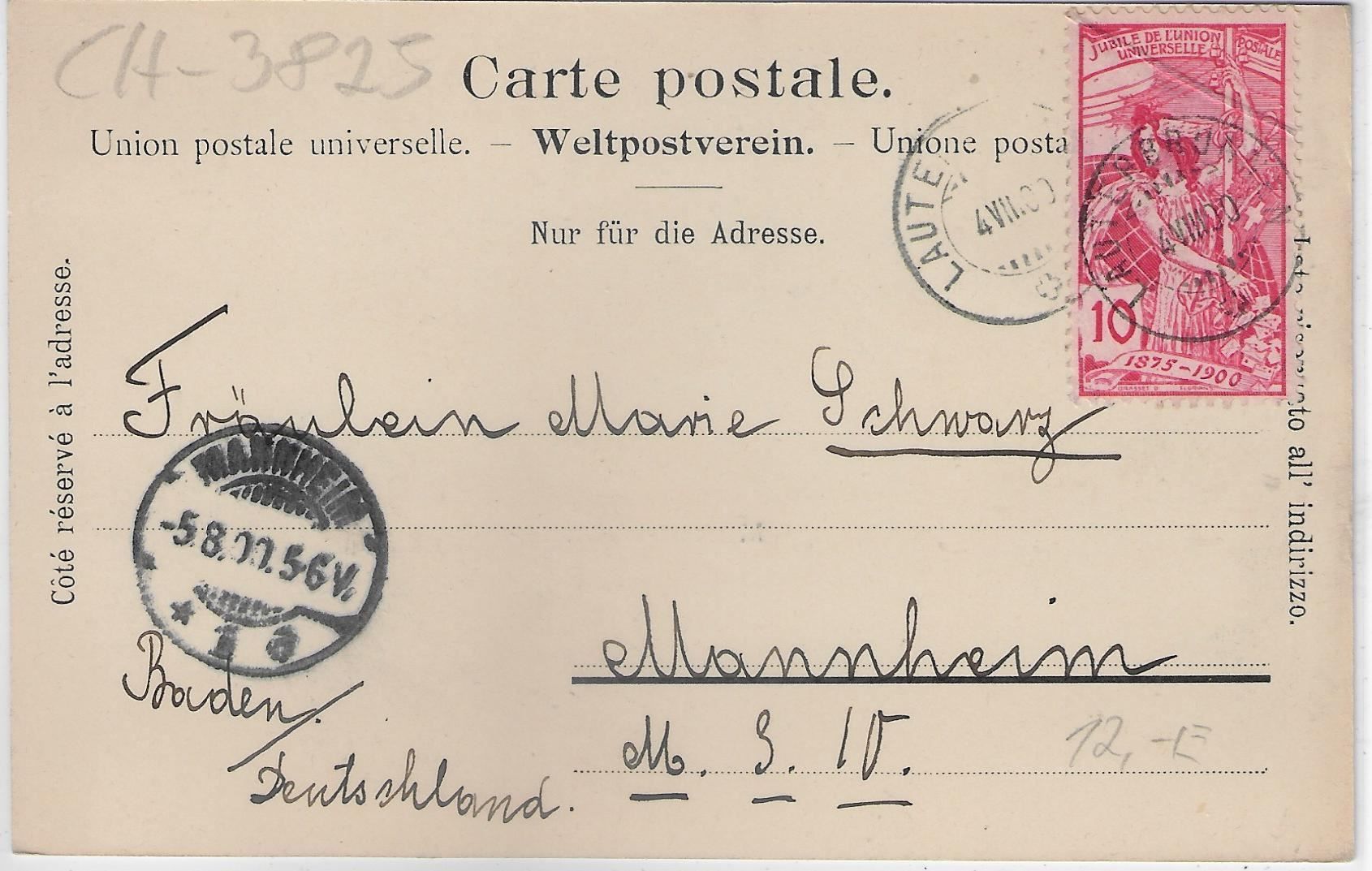 Cartoline postali: Mürren-Bahn - Station, Viaduct – Usato da Ettingen venduto da Kartenplanet 1