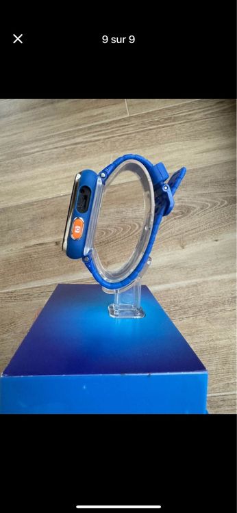 Vtech Smartwatch: Montre connectée enfant Vtech Kidizoom DX2 bleue – D'occasion à Martigny par gigikro 7