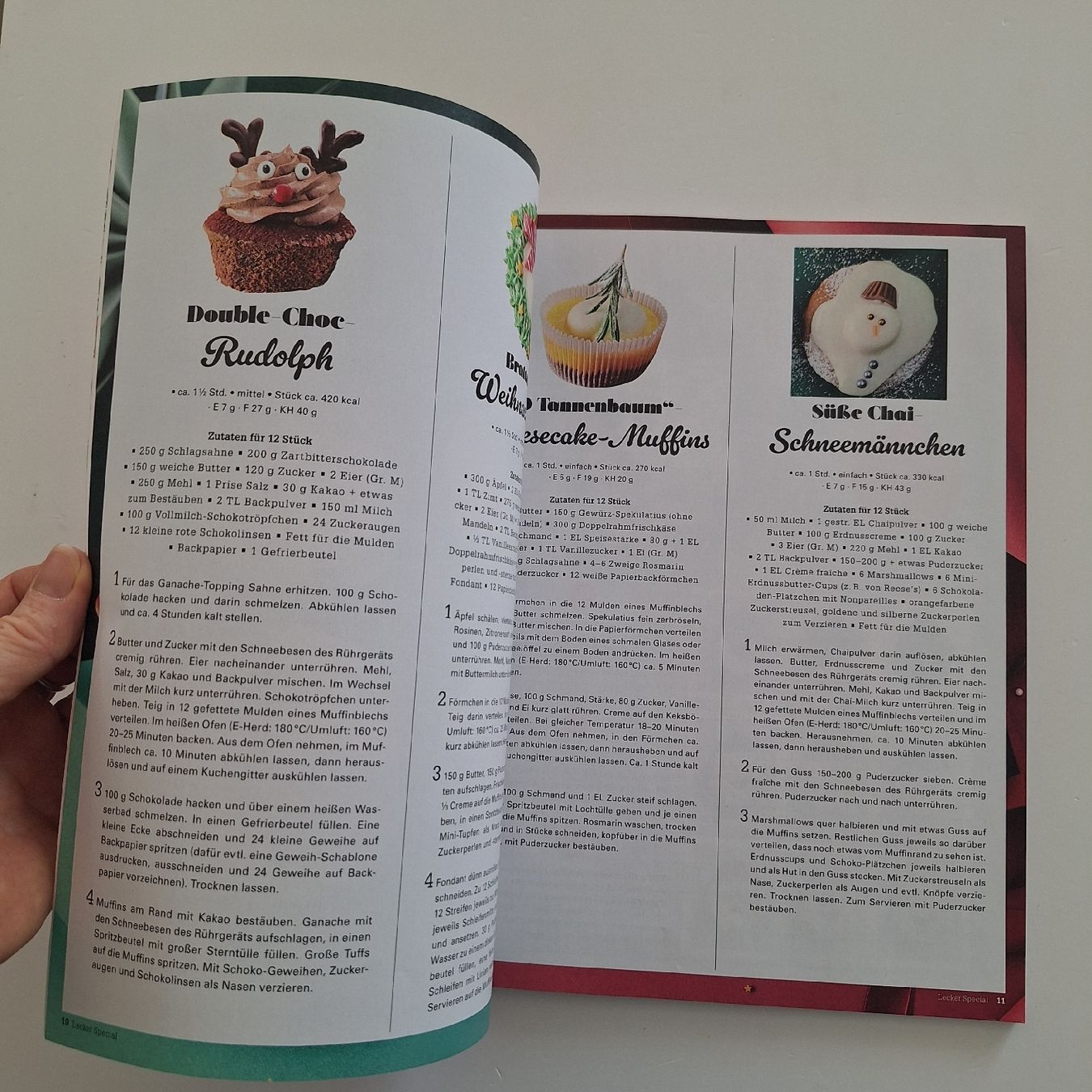 Zeitschriften & Magazine: Lecker Christmas - 4 / 25 – Gebraucht aus Basel von Kunterbunt12 8