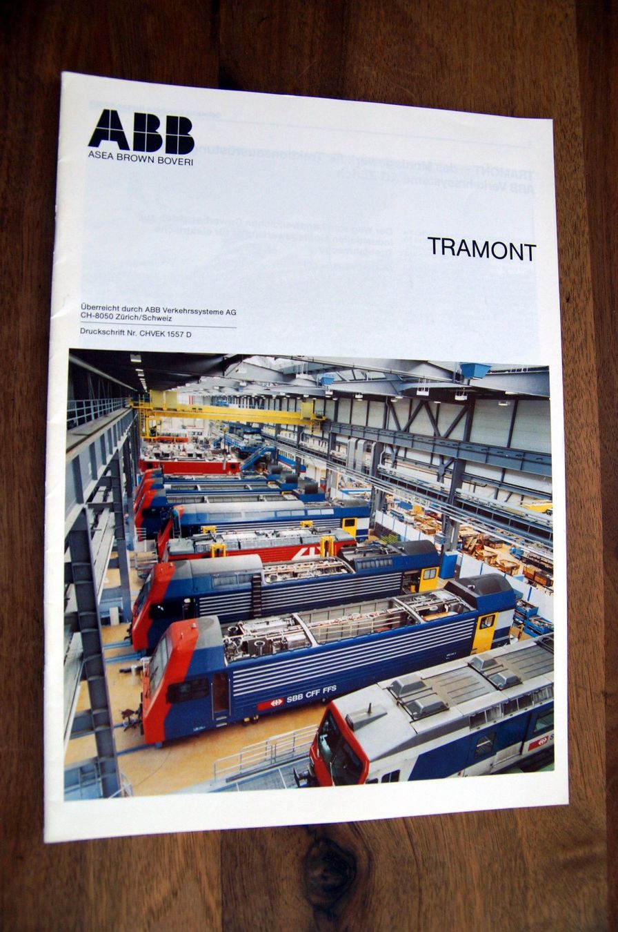 Zeitschriften & Magazine: Tramont - Das Montagewerk der ABB – Gebraucht aus Schönenwerd von Steidi