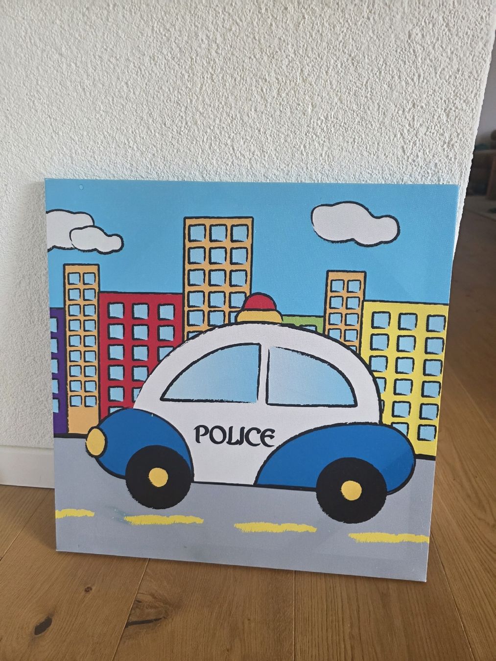 Poster & Bilder: Bild Polizeiauto – Gebraucht aus Seon von lana_235