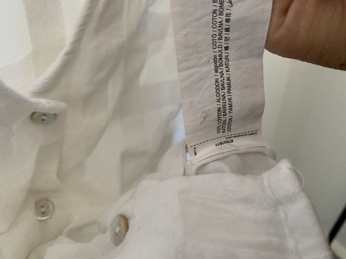 Mango Camicette: Blouse d’été blanche Mango – Nuovo (secondo la descrizione) da Genève venduto da rez_c6c6 3