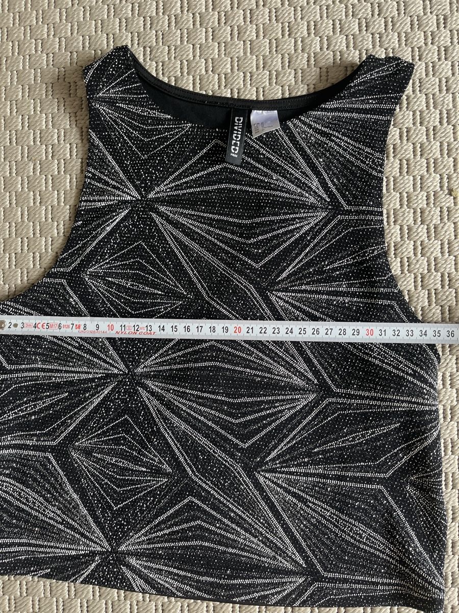 H&M Tops: Glitzertop, Divided, S – D'occasion à Solothurn par Bobesch08 4