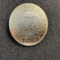 Silber Medaille Emil Fässler 25 Jahre NV Bern 1993