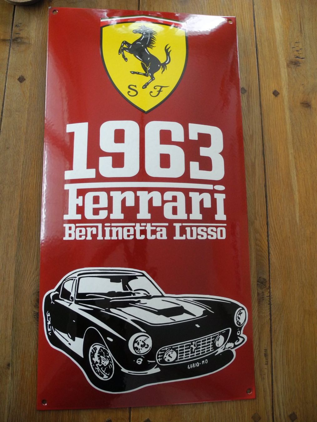 Ferrari Insegne: GROSSES FERRARI EMAILSCHILD – Nuovo (secondo la descrizione) da Reinach AG venduto da Huckleberrysix 7