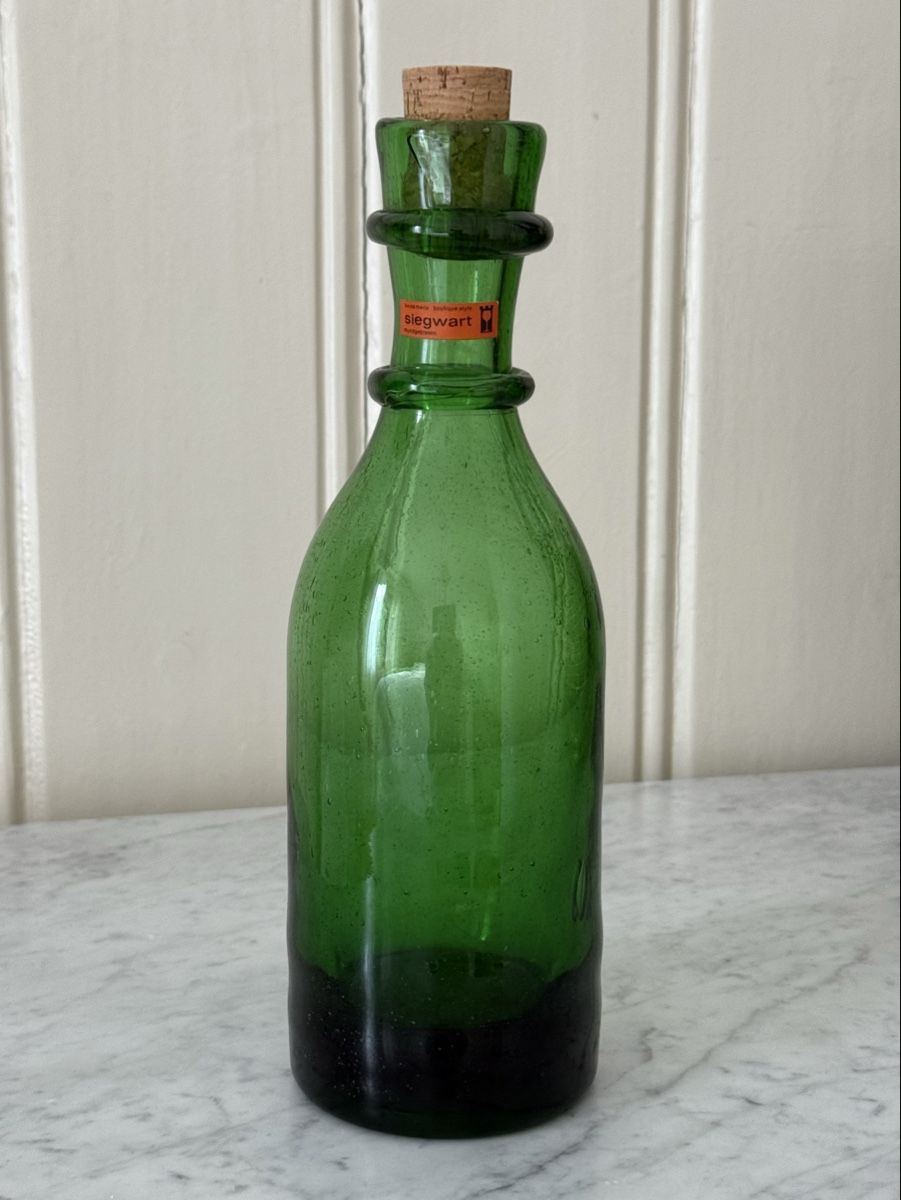Glasi Hergiswil Flaschen: Karaffe•Vase•Glasi Hergiswil, ehem. Glashütte Siegwart – Gebraucht aus Winterthur von gutDingmint