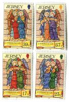 Briefmarken "Weihnachten". Jersey