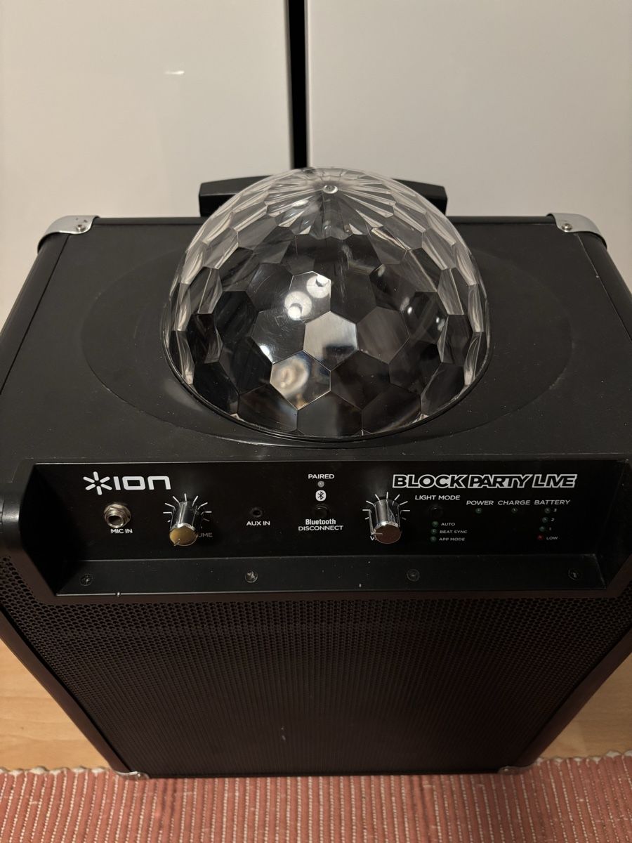 Casse acustiche: Ion Block Party Live Soundsystem mit Lichteffekt – Usato da Dübendorf venduto da mba_5yvw 3