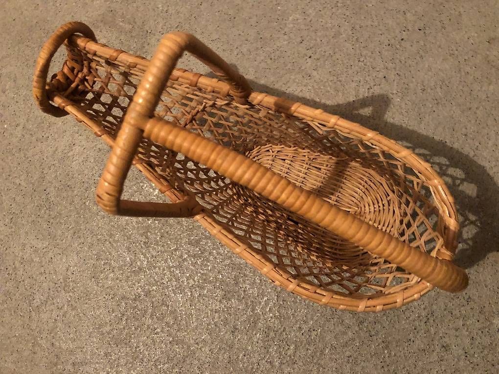 Autres articles pour la maison: Wein Flaschenkorb Rattankorb Vintage wunderschön – D'occasion à Zürich par Tivoli2 1