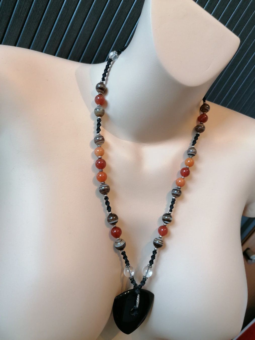 Catenine: Halsschmuck Black Obsidian Handmade – Nuovo (secondo la descrizione) da Muri AG venduto da goodmood17 1
