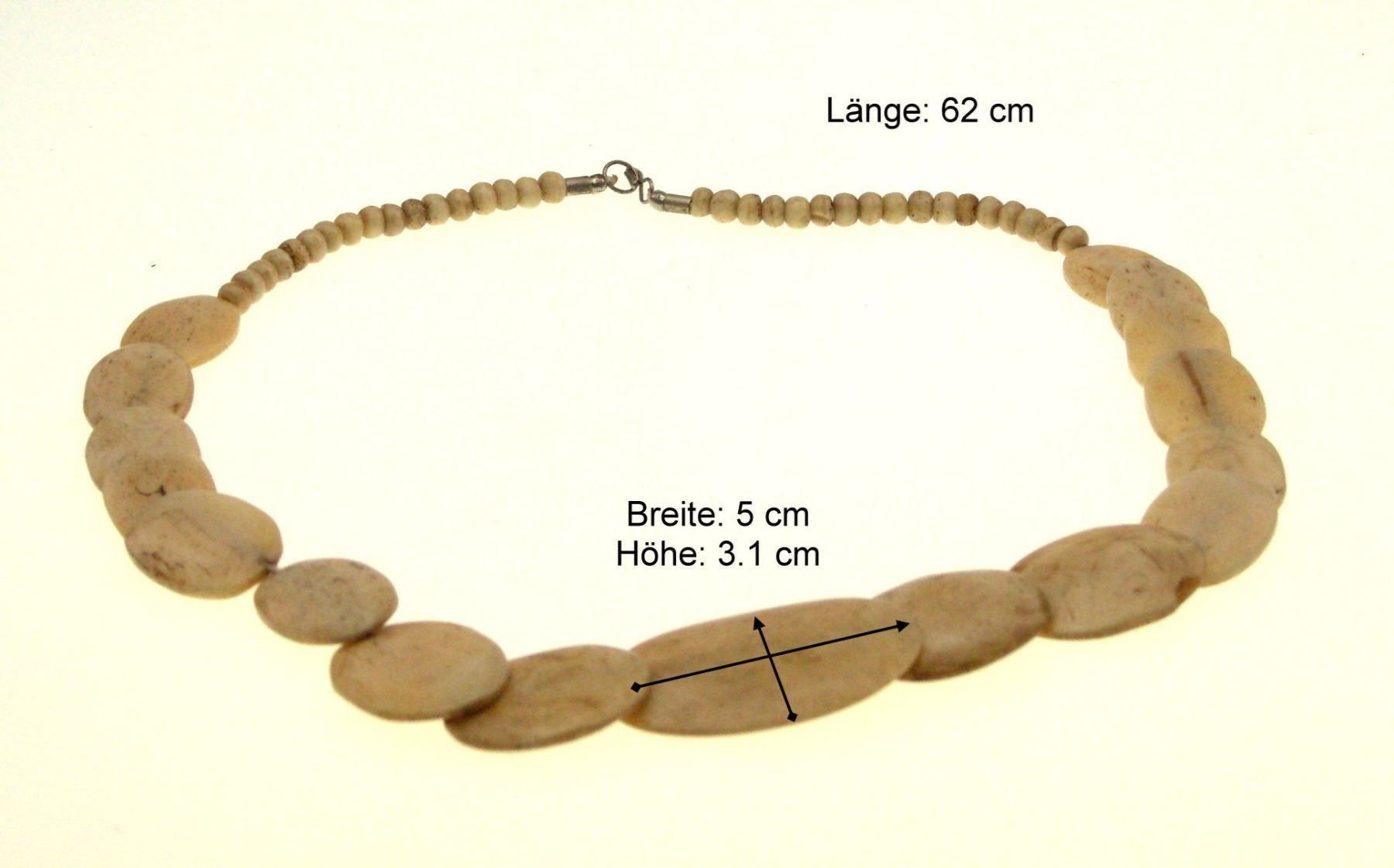 Ketten: Wunderschöne Kette aus Knochen Afrika – Gebraucht aus Langenthal von Sammlungs_aus 1