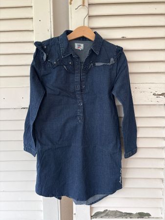Cooles Jeanskleid Gr 122 Tumble n dry