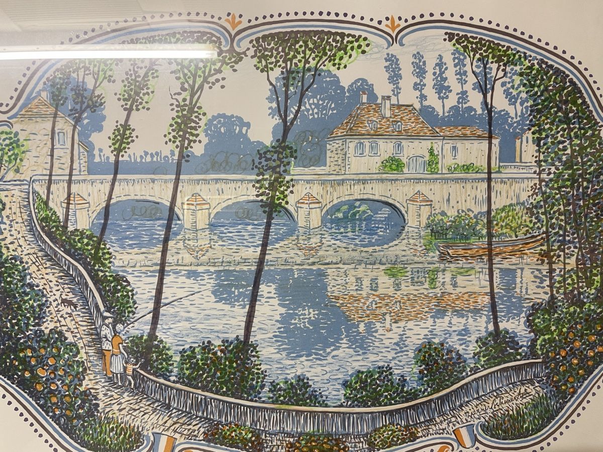 Grafiken & Lithographien: Werner Schmutz, grosse Farblitho – Gebraucht aus Hindelbank von chinok01 1