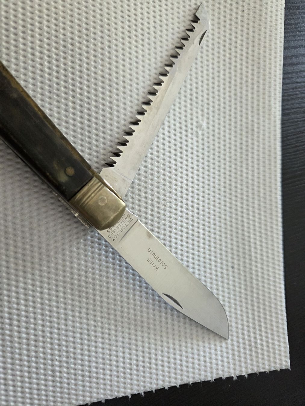 Victorinox Coltelli tascabile: Alte Victorinox Sackmesser  – Usato da Dietikon venduto da Allegra34 1