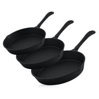 BBQ Ultimate Pfannen Set, Gusseisen Bratpfannen