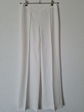 Weisse elegante Marlenehosen 