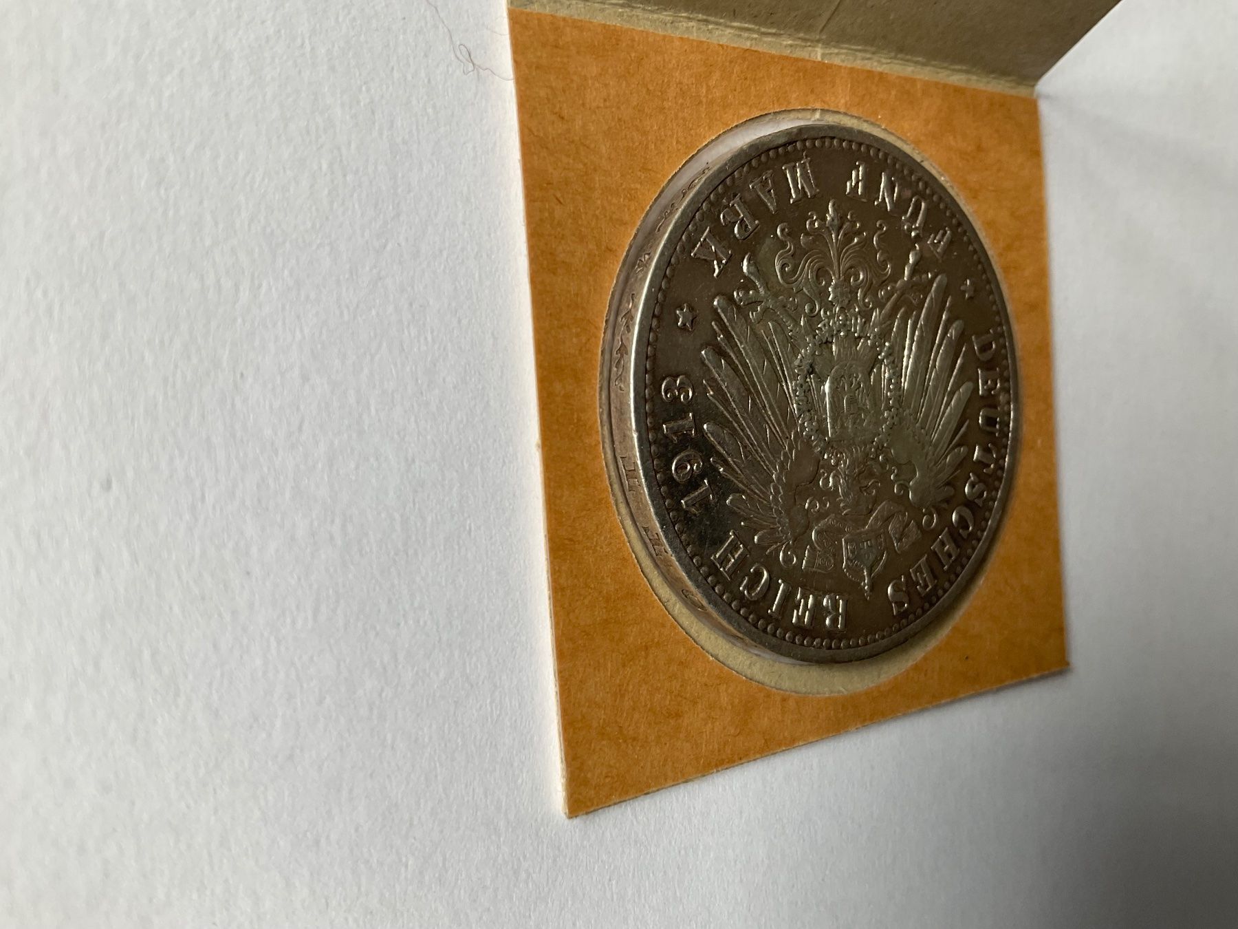 Tutti le monete: 5 Mark 1913 Wilhelm II., Silber – Usato da Kreuzlingen venduto da tummetott71 3
