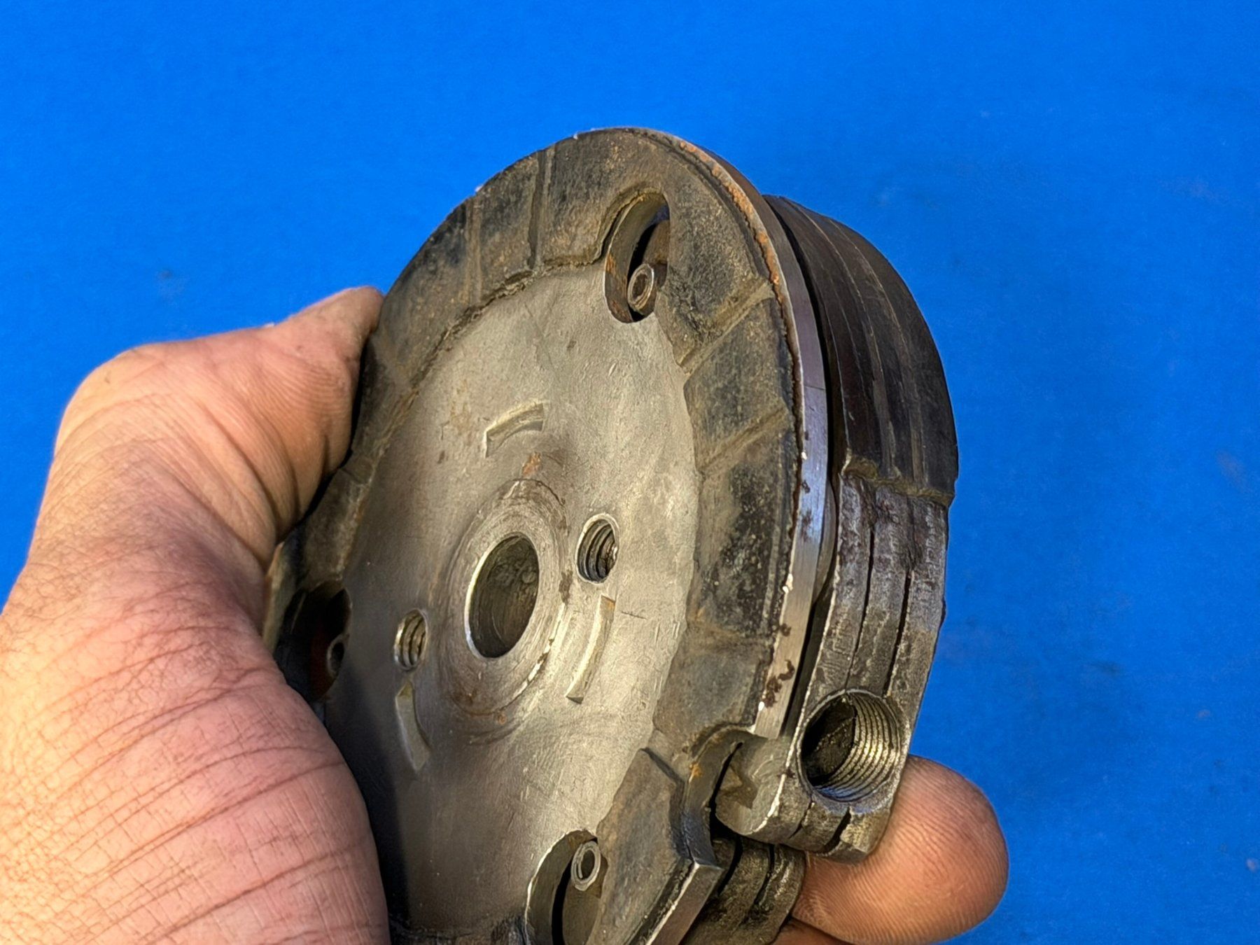 Parti ricambio per ciclomotori: Puch E50 Kupplung Surflex original mit langen Belägen – Usato da Bolken venduto da si.x.las 4