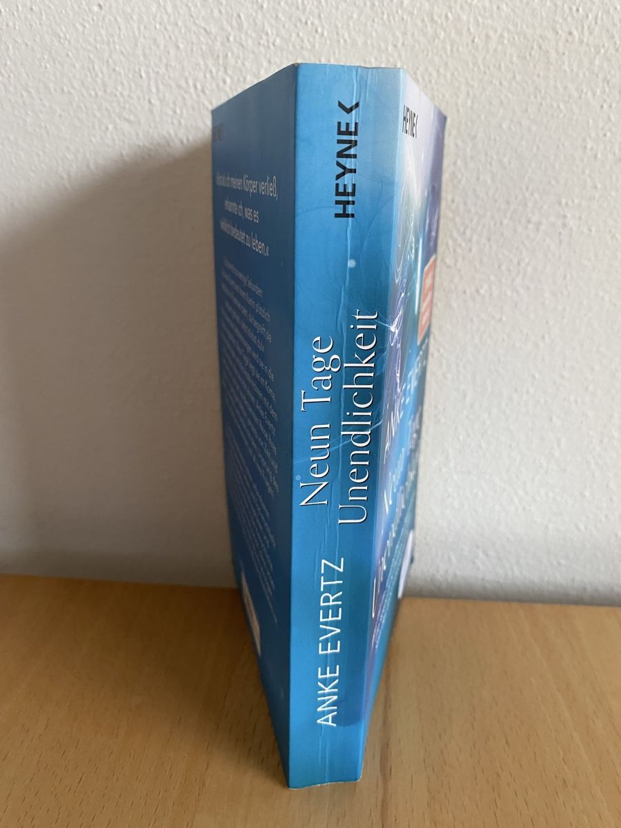Libri: Neun Tage Unendlichkeit - Anke Evertz – Usato da Schwarzenburg venduto da Michellu 2