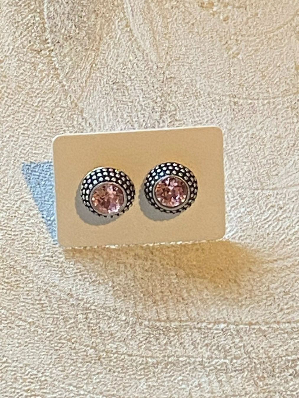 Orecchini pendenti & Orecchini a lobo: OHRSTECKER SWAROVSKI CRYSTALS,ROSA – Nuovo e nell'imballaggio originale da Meienried venduto da ManuelaBoutique