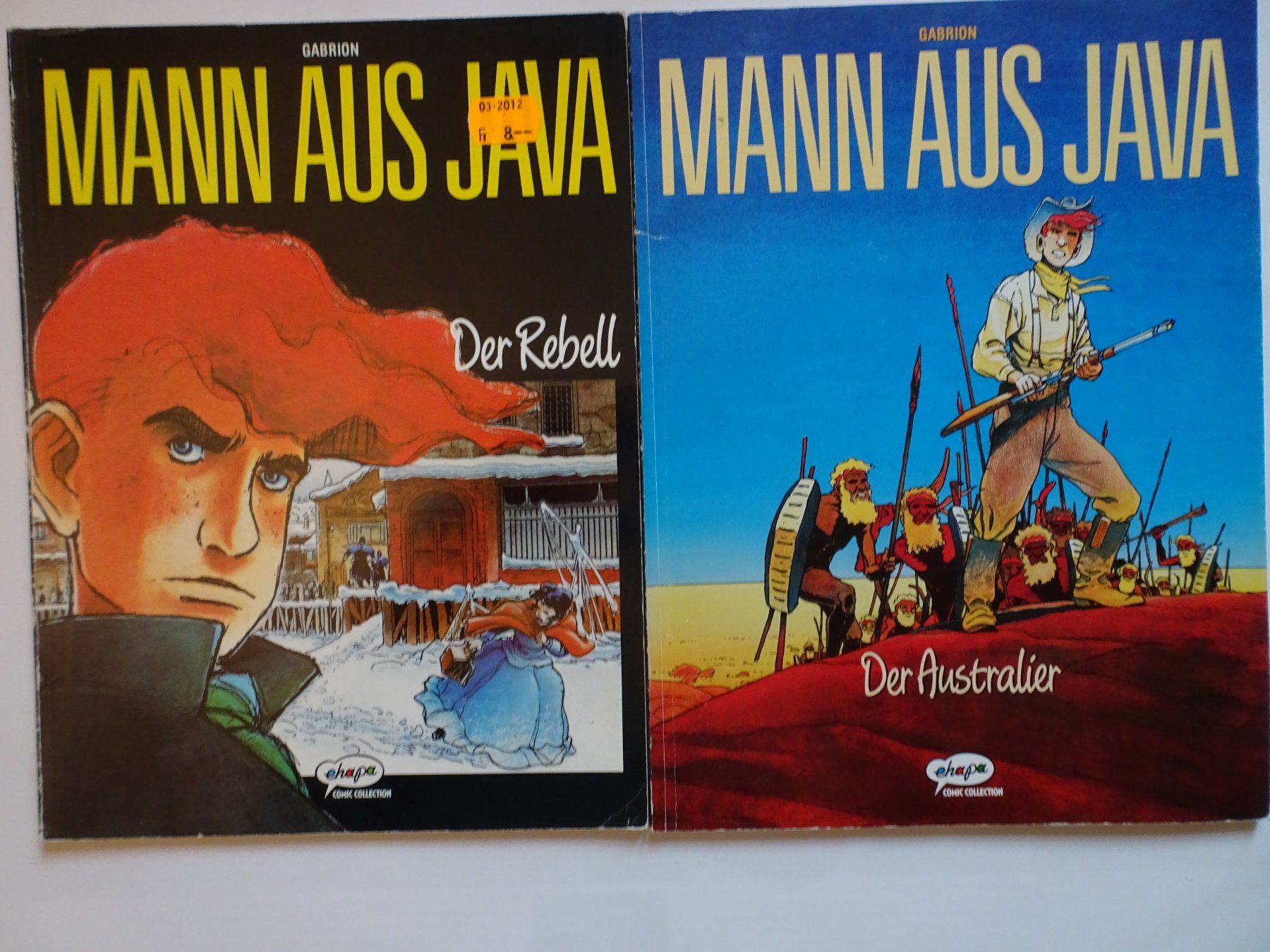 BD: Mann aus Java - Gabrion Comic Doppelband, – D'occasion à Schönenwerd par schnitzunddrunter