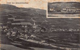 Gruss aus Grosshöchstetten, Bezirkshospital, um 1920-25