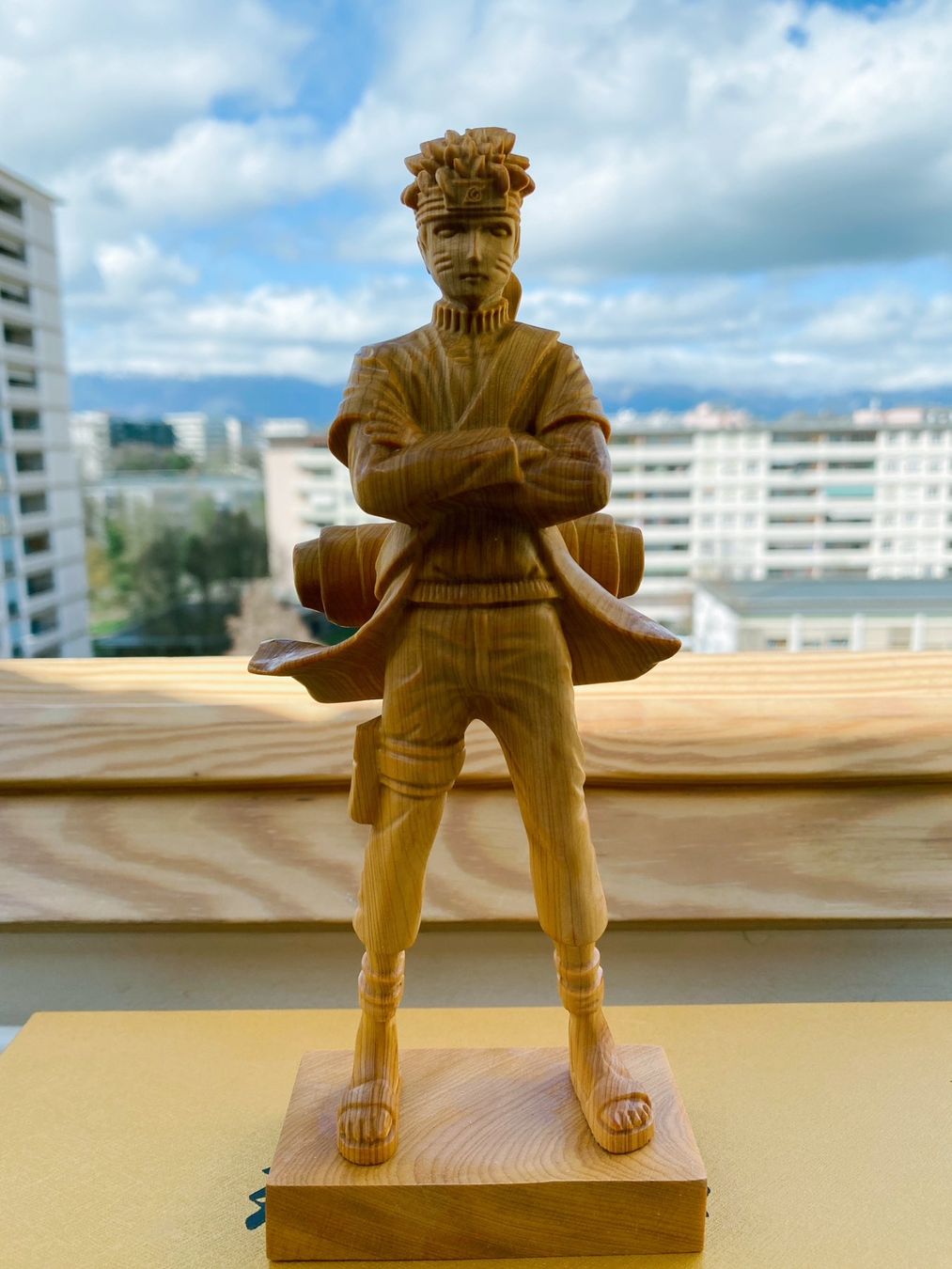 Figuren: Naruto wooden craft figure – Neu und originalverpackt aus Genève von F-Rex 7