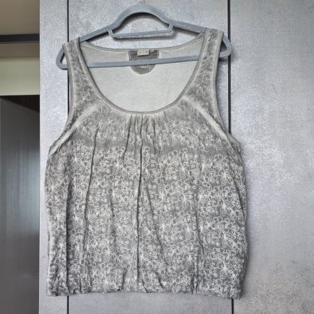 🐸 NILE TOP L 100% SEIDE MIT BAUMWOLLJERSEY GEFÜTTERT