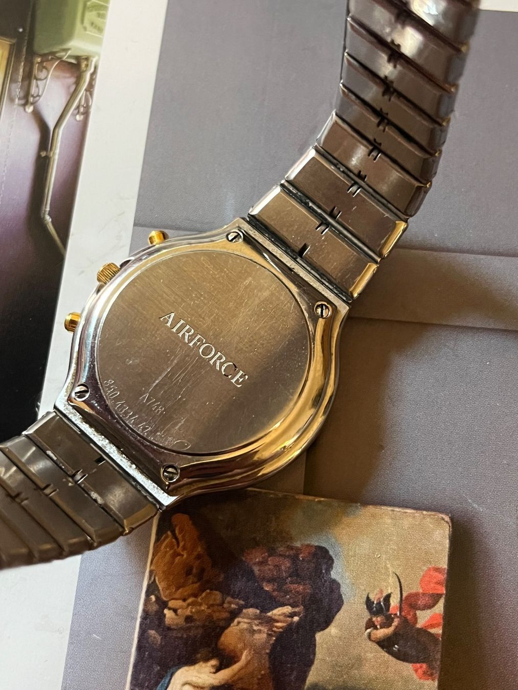 Eterna Orologi: Eterna or/acierChronographe Phases de Lune – Usato da GENEVE venduto da hehakasapa 7