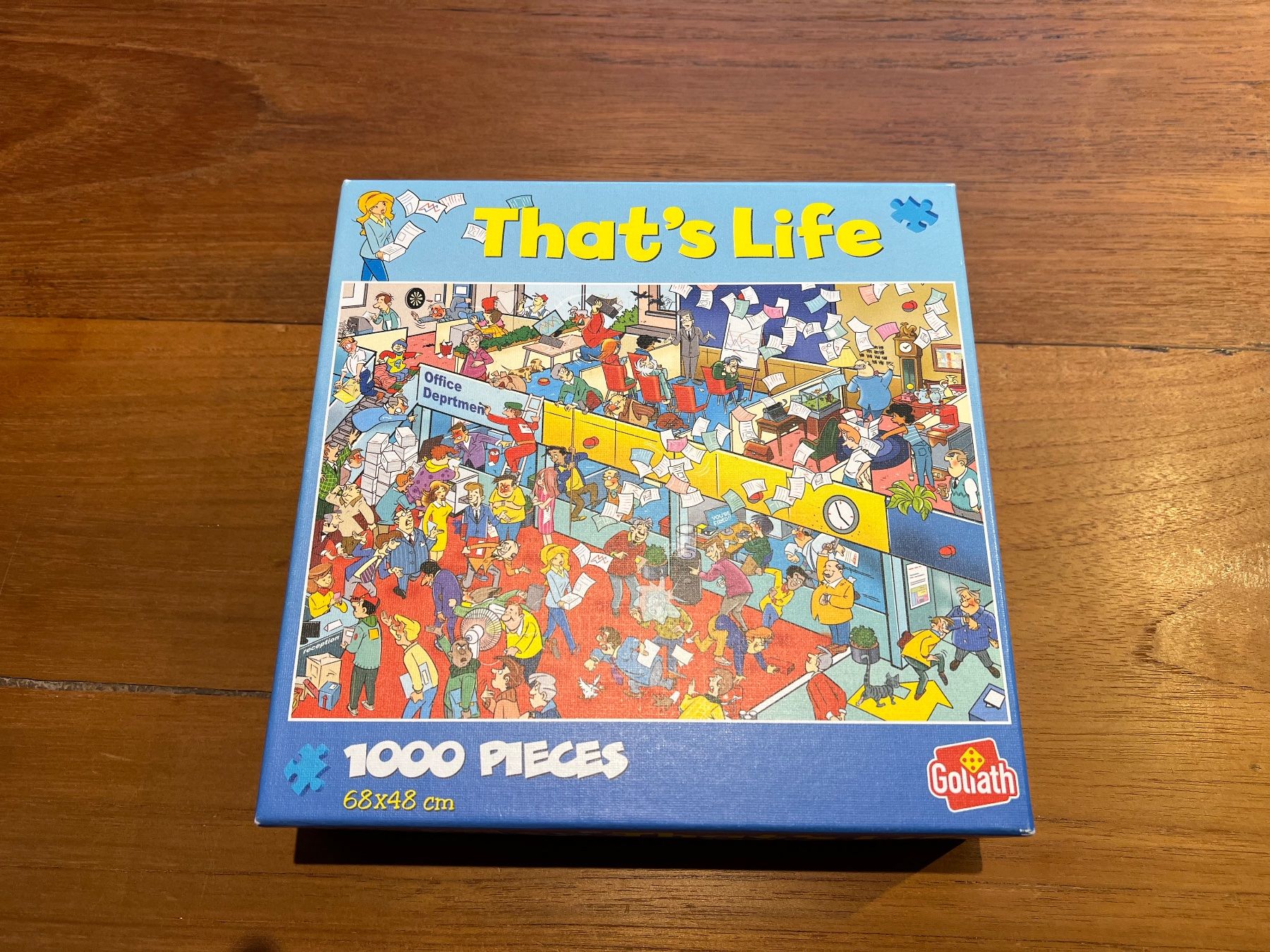 Puzzle: 1000 Puzzle von Goliath "That's Life" "Puzzle Range" – Usato da Steffisburg venduto da 9MOMO5